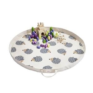 22) 3 SPROUTS Portable Play Mat Carrier Hedgehogs